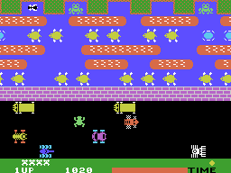 Frogger Colecovision Screenshot